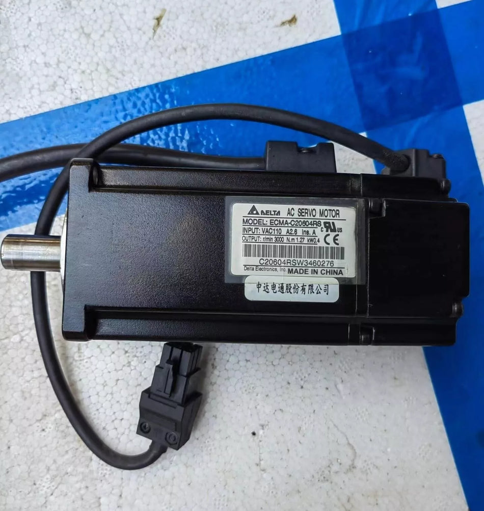 1pc USED Drive ASD-B2-0421-B + Motor ECMA-C20604 TESTED By #V8A6 CH
