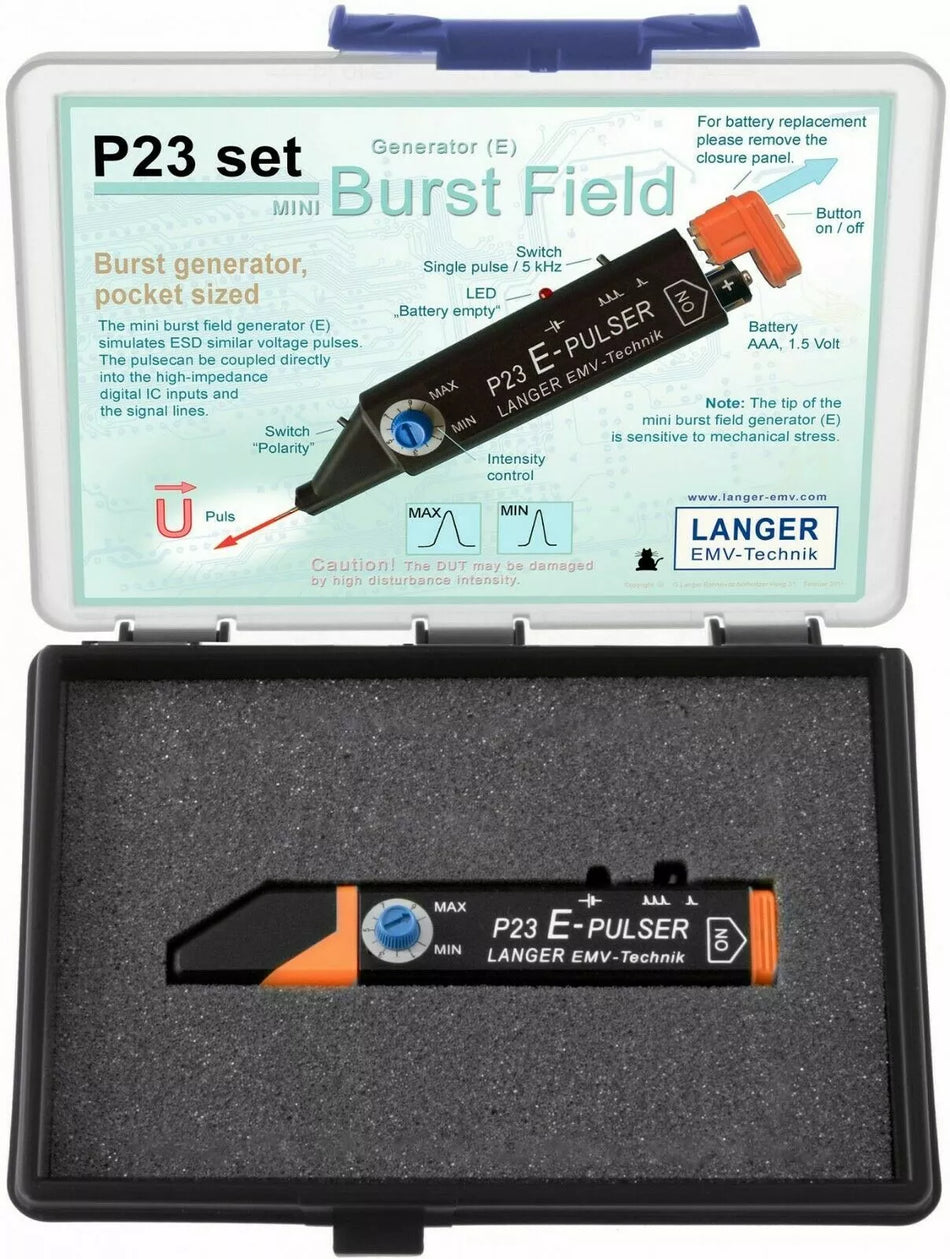Langer EMV P23 Set - Mini Burst Field Generator (E-Field) EMC Tools and Probes