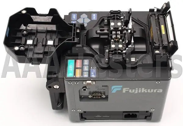 Fujikura FSM-40S SM MM Fiber Core Alignment Fusion Splicer FSM40S A w/ Cleaver