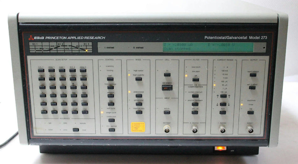 EG&G / Princeton Applied Research Potentiostat Galvanostat Model 273 AS-IS