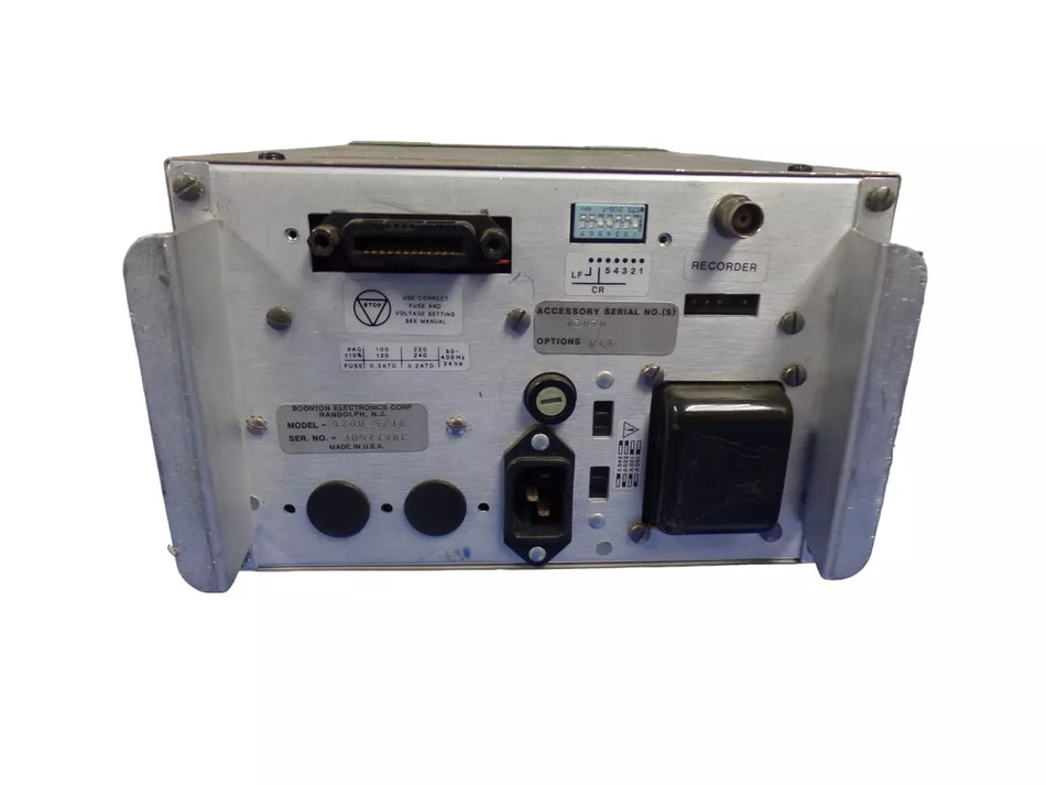 BOONTON 4200 RF Microwattmeter - High-Quality RF Power Measurement Tool