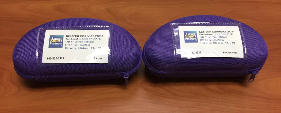 Kentek KWR-YAGSAFE Laser Safety Glass for Eye Protection