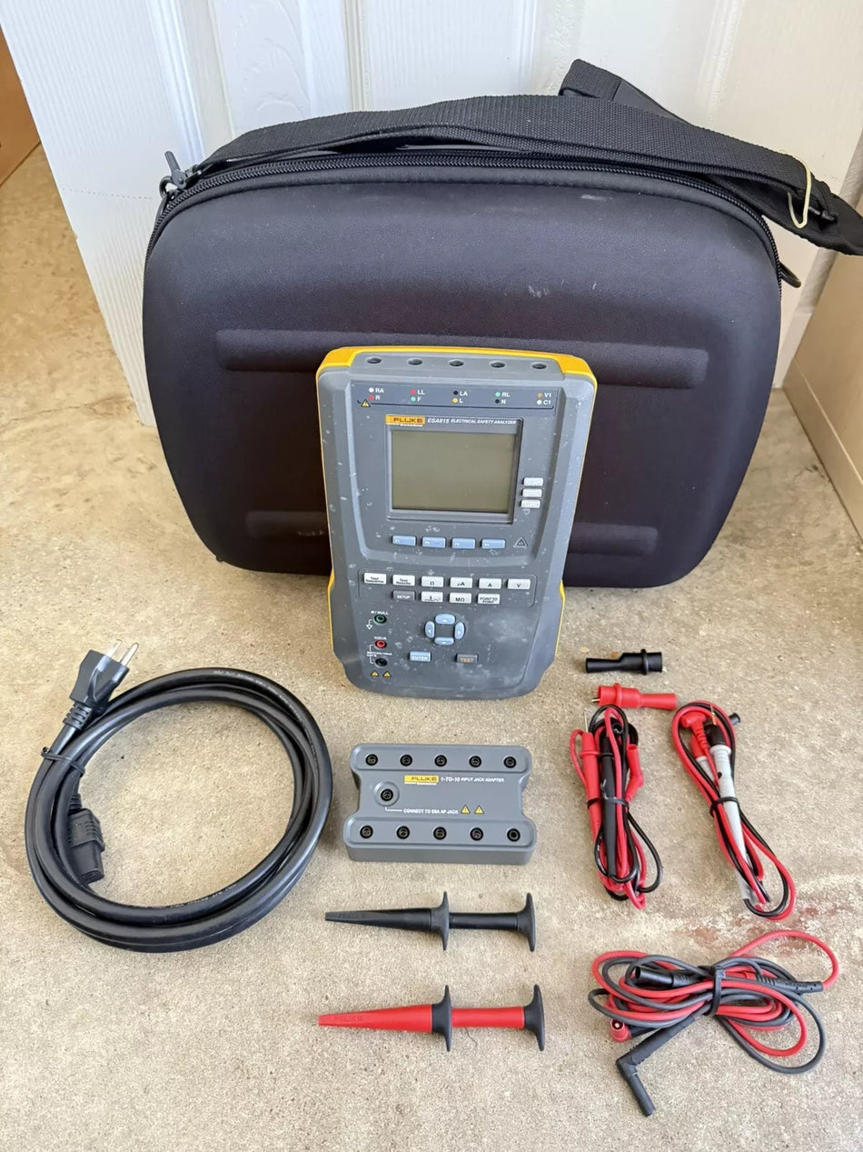 FLUKE ESA615 EU 230V Electrical Safety Analyzer (Tested)