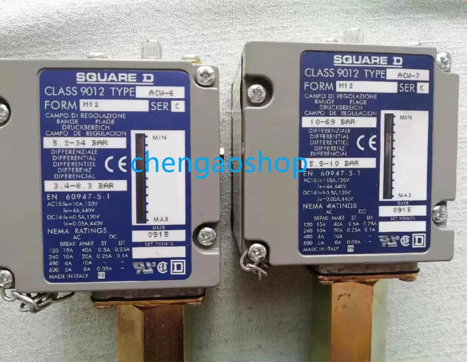 1PCS SQUARE D class 9012 ACW-6 M12 (by Fedex or DHL) #U3926D YG