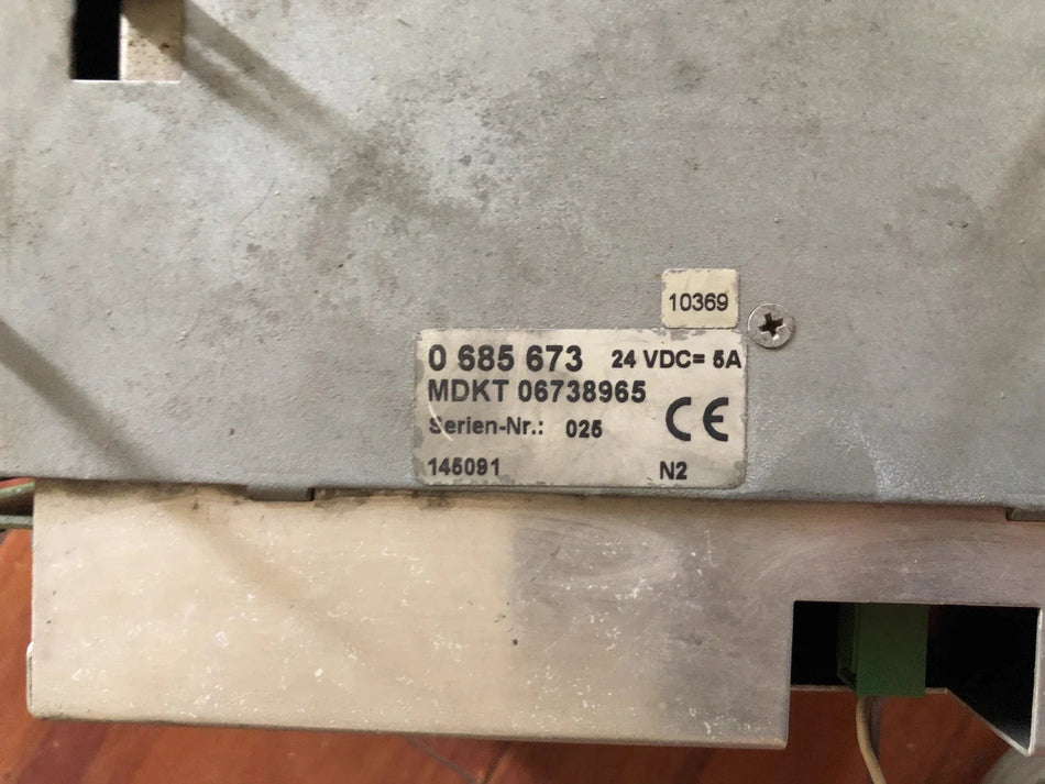Demag 0685673 / MDKT 06738965 Control Pendant for Industrial Use