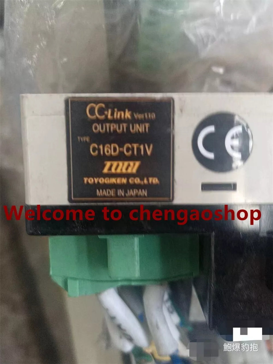 1PC TOYOGIKEN C16D-CT1V TOGI PLC CC-LINK OUTPUT UNIT #T296A YS