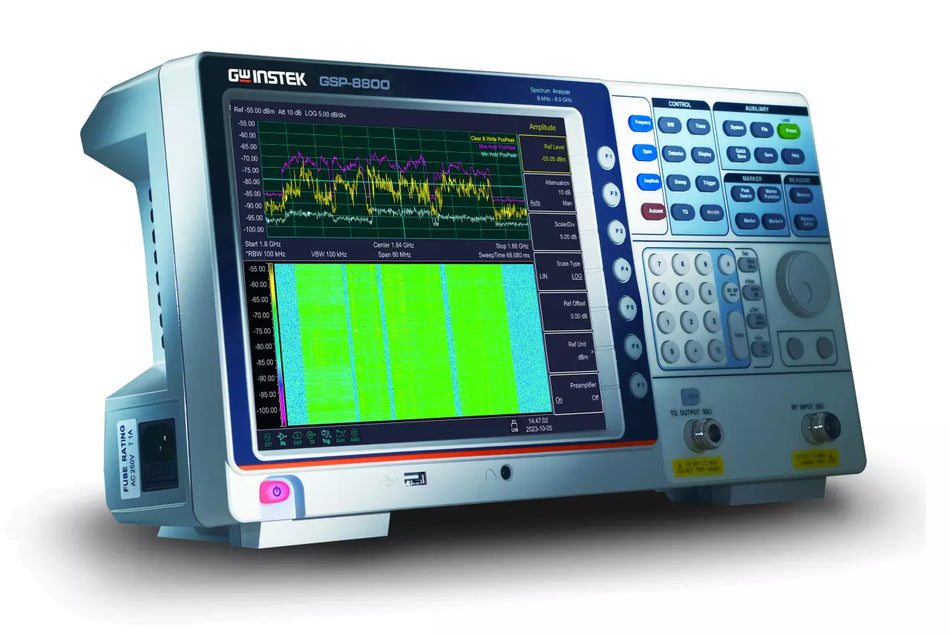 GW Instek GSP-8180TG Spectrum Analyzer 9kHZ-1.8GHz Tracking Generator