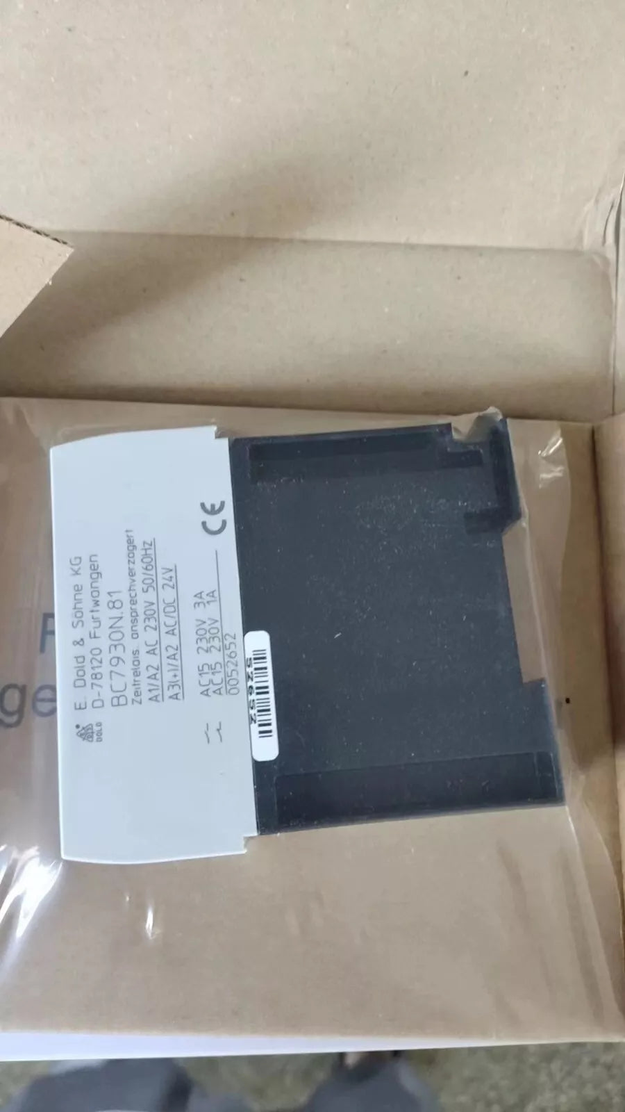 1pc NEW BC7930N.81 AC/DC24V+AC230V 5-100S 0052652 Relay By DHL or FedEx #VJT6 CH
