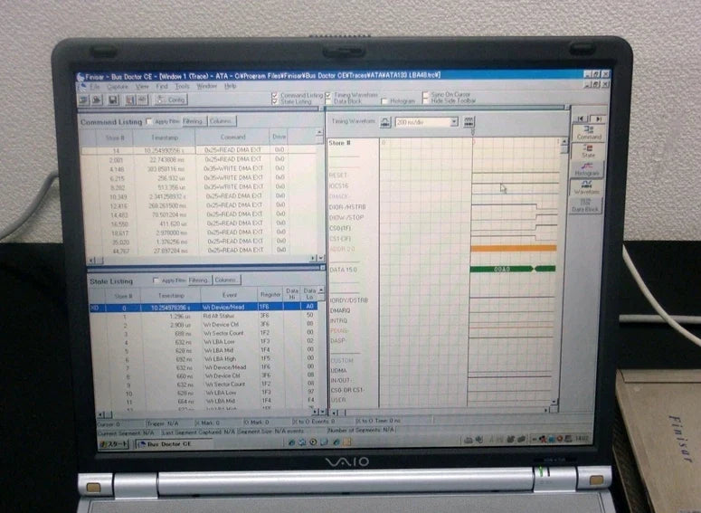 FINISAR RX-108P-SATA-F ATA/ATAPI6 3Gbps BUS Analyzer
