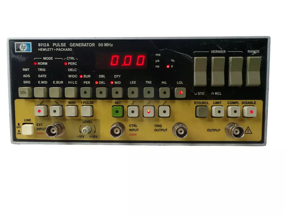 HEWLETT-PACKARD 8112A Pulse Generator 50 MHz
