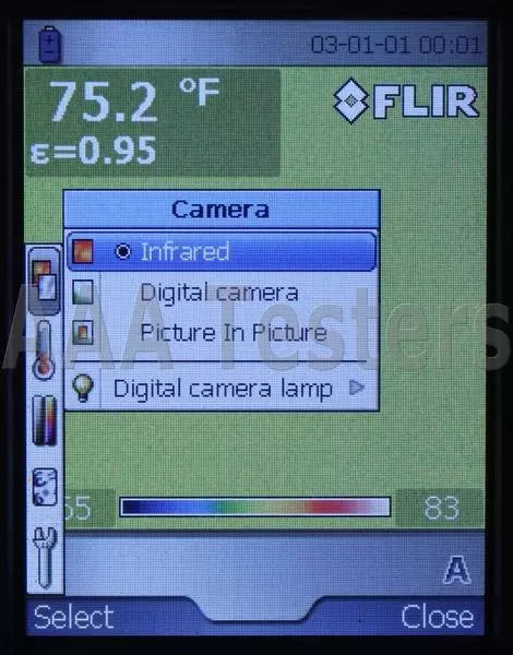 FLIR i60 9Hz 180 x 180 Infrared Thermal Imaging Camera Imager IR i 60