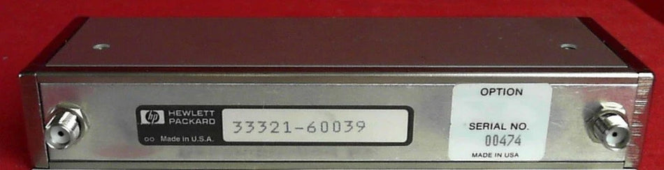 HP Agilent Keysight 33321-60039 Attenuator