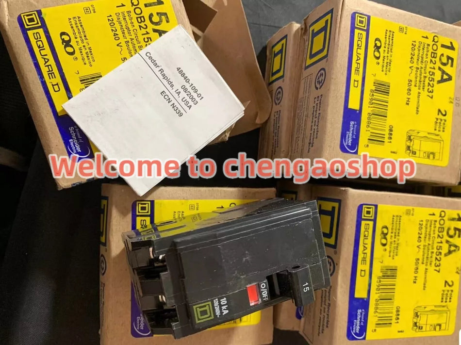 1pc NEW QOB2155237 15A 120/240V Circuit Breaker By DHL or FedEx #VXN2 CH