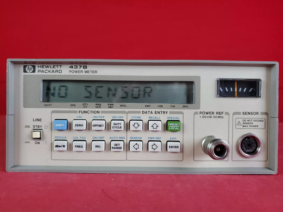 HP / Agilent / Keysight 437B 3125U20701 Power Meter