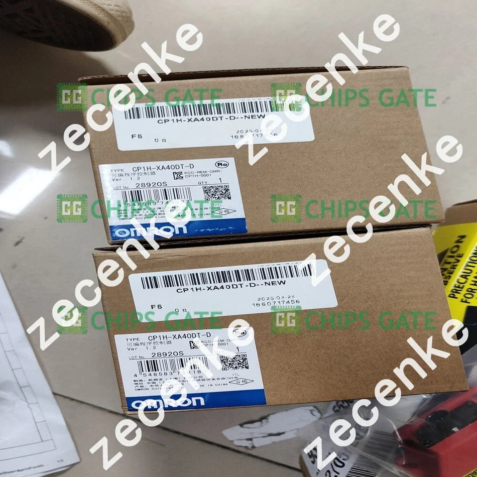 Omron CP1H-XA40DT-D Programmable Logic Controller in Sealed Packaging
