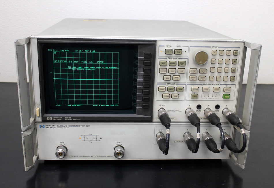 HP 8753B 85046A Network Analyzer