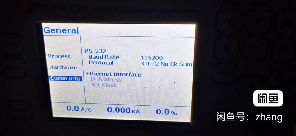 1PC Used 100% Test INFICON XTC-3S ( ) #H316AA DX