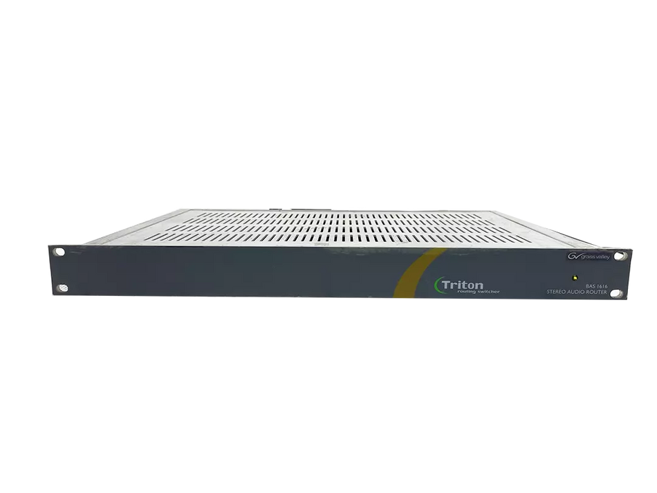 GRASS VALLEY BAS-1616 Stereo Audio Router 16x16 Triton Routing Switcher