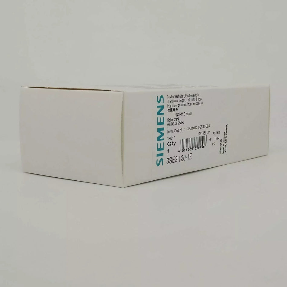 SIEMENS 3SE3120-1E Limit Switch 3SE31201E New in Box Expedited Shipping