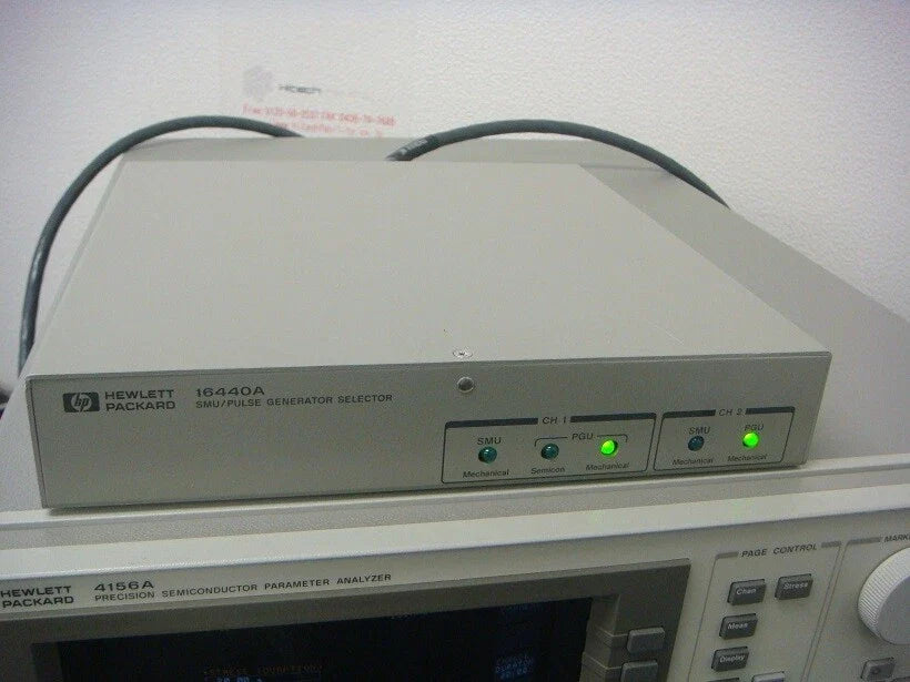 HP 16440A SMU/Pulse Generator Selector