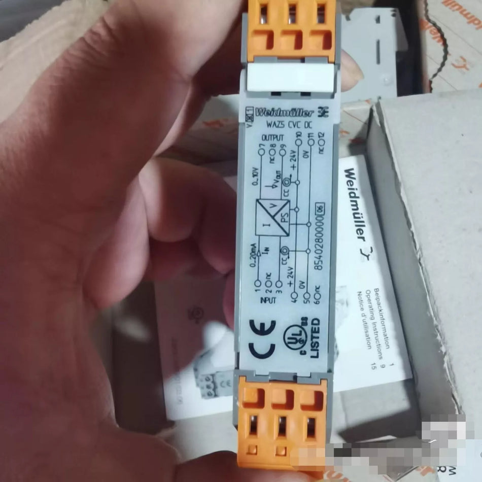 1pc NEW WAZ5 CVC 0-20mA/0-10V 85402800000 relay #V8QN CH