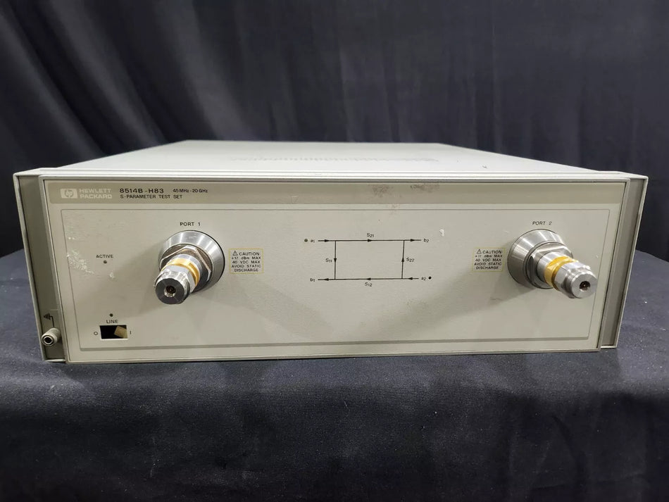 HP 8514B-H83 S-Parameter Test Set 45MHz - 20GHz
