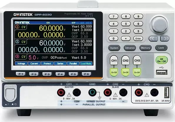 GW Instek GPP-6030 - 3CH DC Power Supply 385W