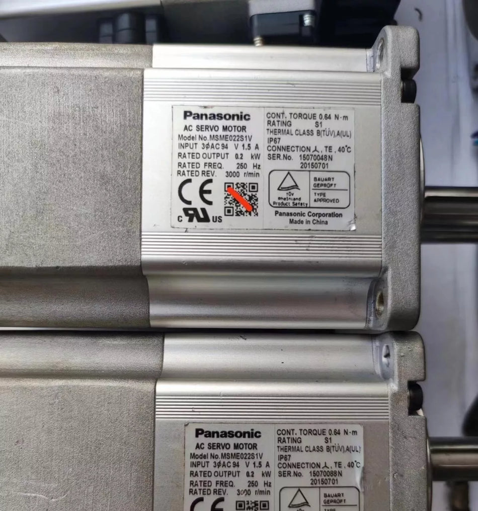 1pc USED MSME022S1V 0.2KW Servo Motor TESTED #VDM4 CH