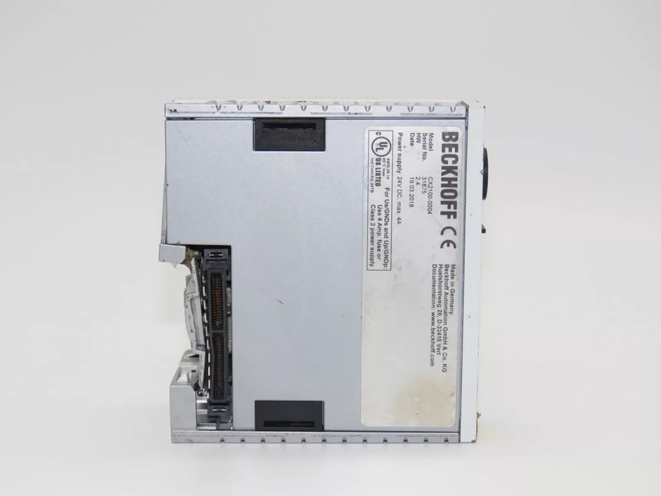 Beckhoff CX2100-0004 Power Supply Unit 45W 24VDC Adapter Terminal Connection