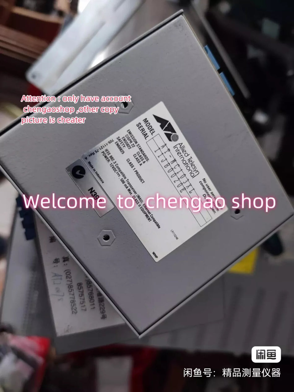 1 PC USED TEST OK AT-MC103XL Converter#B818H CL