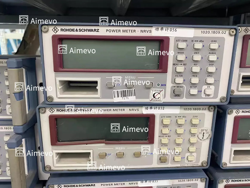 ROHDE & SCHWARZ R&S NRVS Power Meter NRVS1020.1809.02 Used Equipment