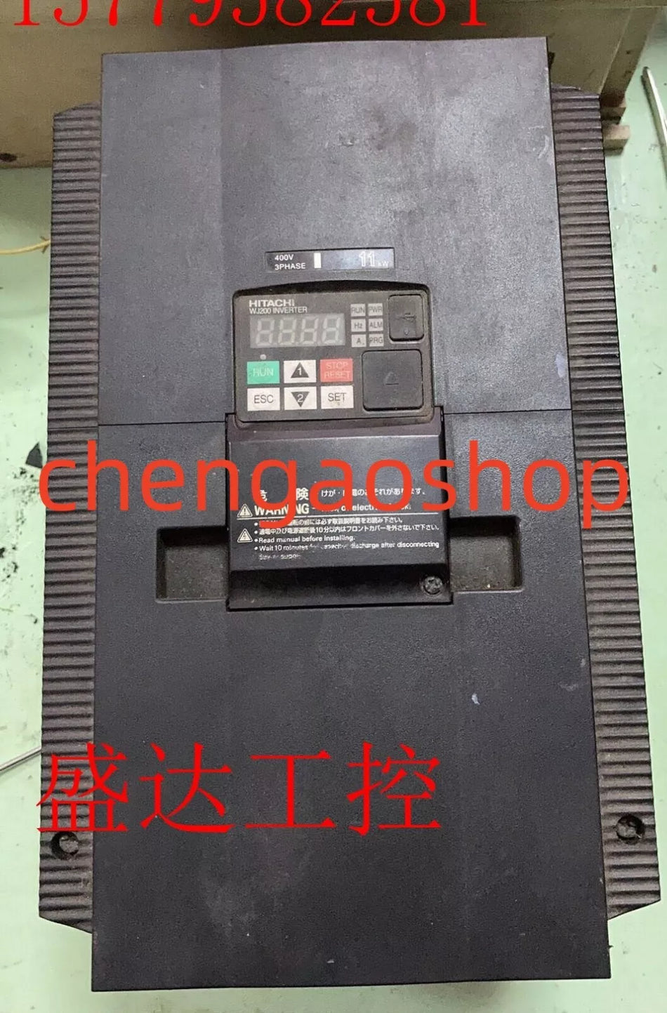 1PC USED WJ200-110HFC-M frequency converter () #L4494Y LZ