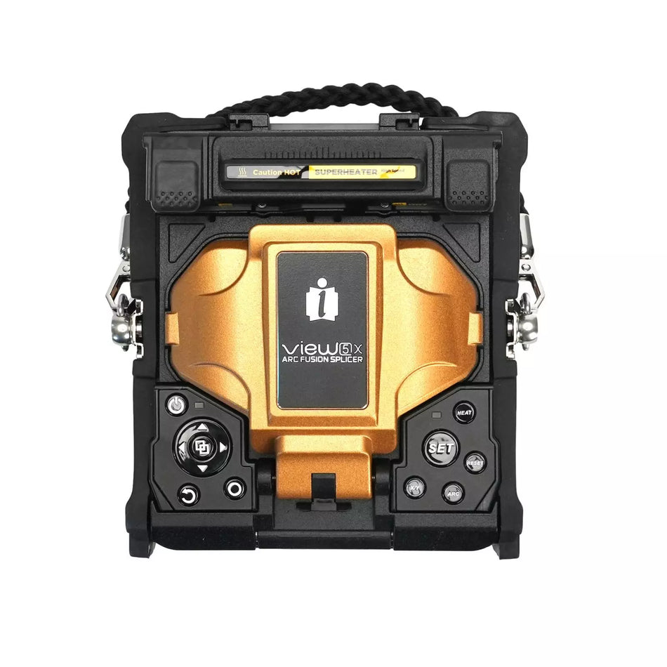 INNO View 5X SM MM Core Alignment Fiber Fusion Splicer w/ V12 Cleaver