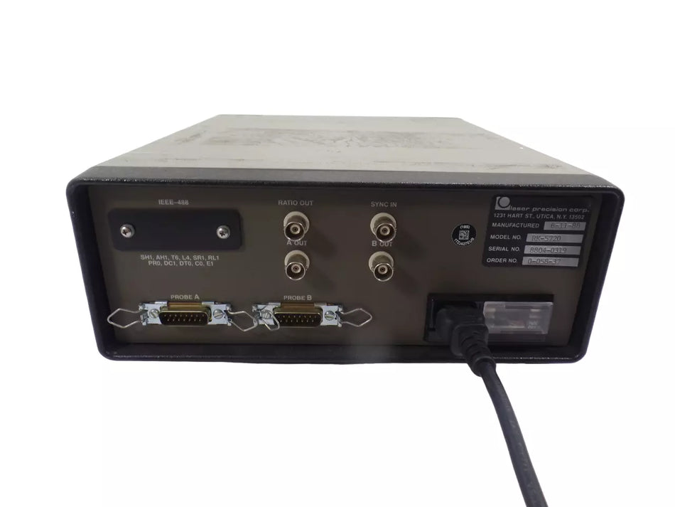 LASER PRECISION CORP. RK-5720 POWER RATIOMET - Precision Instrument for Accurate Measurements
