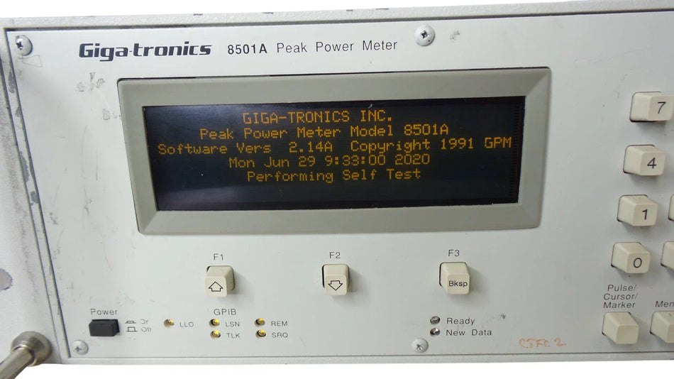 Gigatronics 8501A Peak Power Meter - Professional Power Measurement Tool