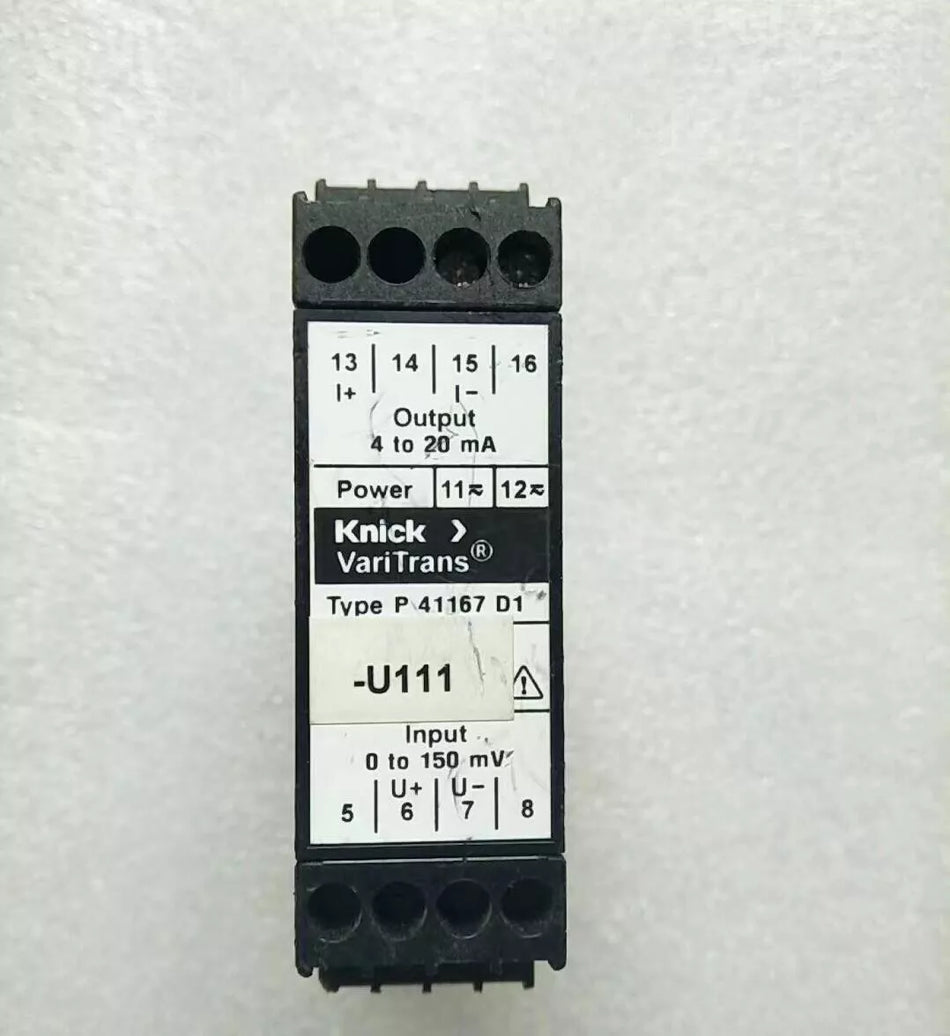 1pc USED Knick P41167 D1 P 41167 D1 Amplifier TESTED #V9N4 CH