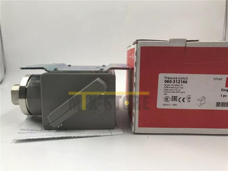 1pcs New DANFOSS Pressure switch KPS45 060-312166