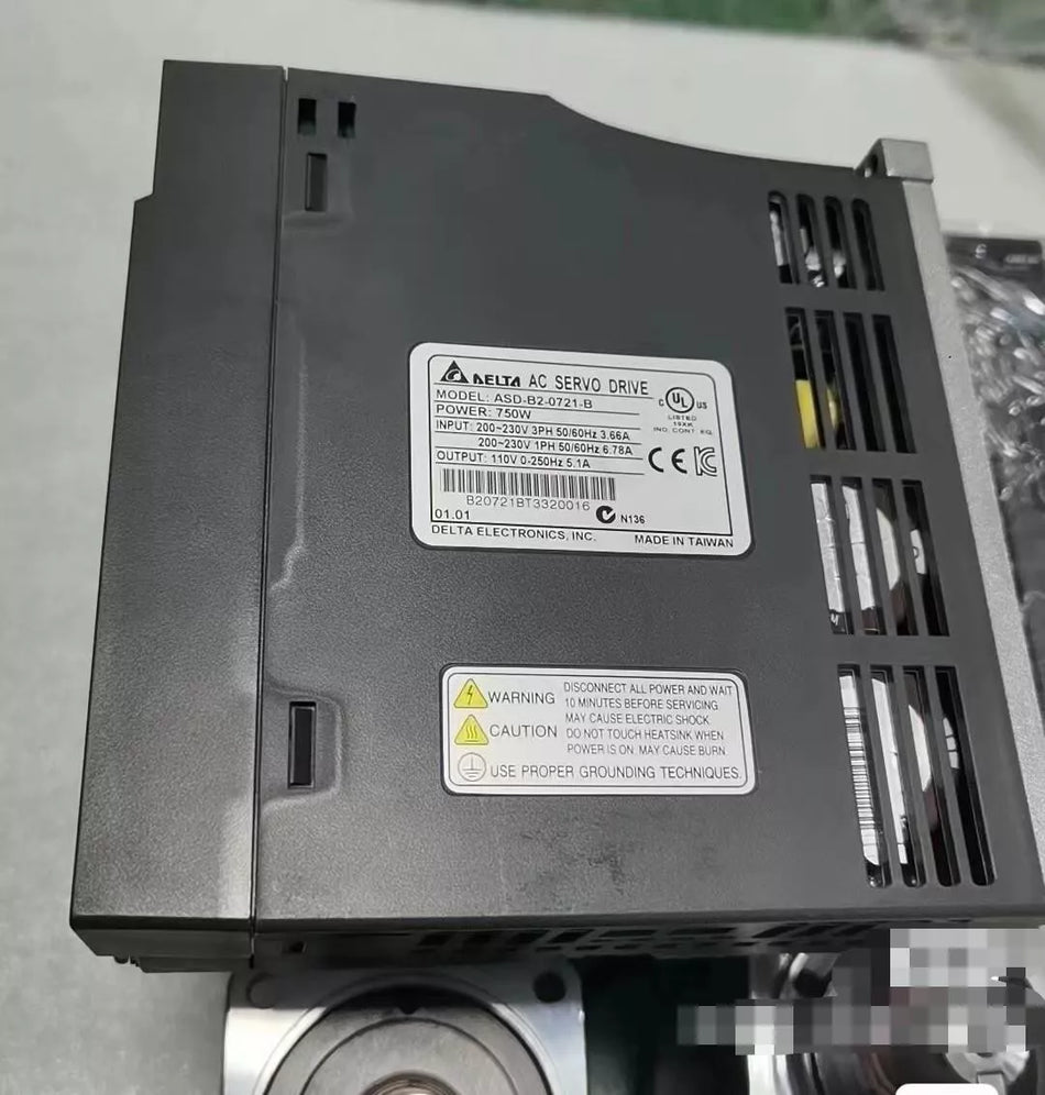 1 set UAED Delta ASD-B2-0721-B Drive + ECMA-C20807RS Motor By DHL FedEx #V1AW CH