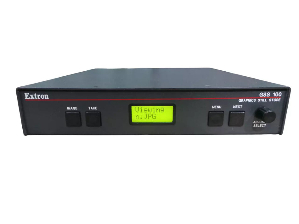 Extron GSS 100 Graphics Still Store - Professional Graphics Solutions