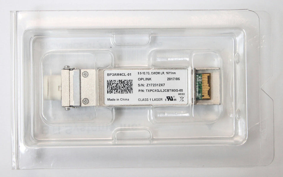 BTI BP3AM4CL-01 XFP Transceiver 9.9-10.7G CWDM LR, Ch#1, 1611nm TXPCXGJL2CBTI80G