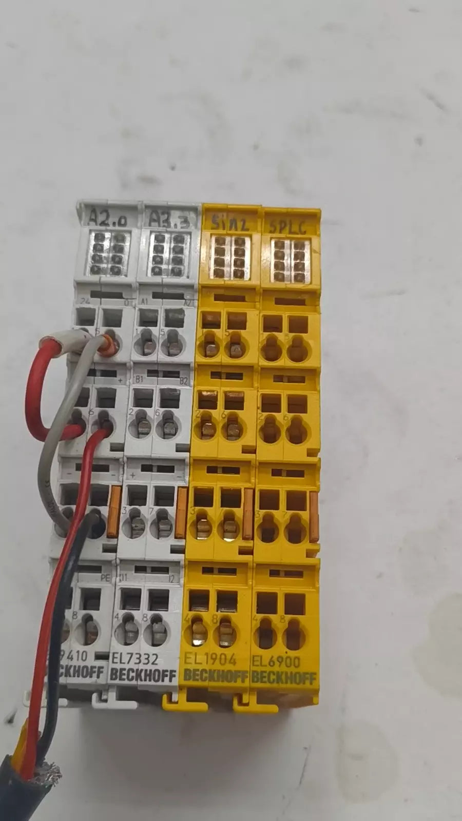 2 PCS Beckhoff EL7332 EtherCAT Terminal 2-Channel PLC Module DC Motor 24V DC 1 A