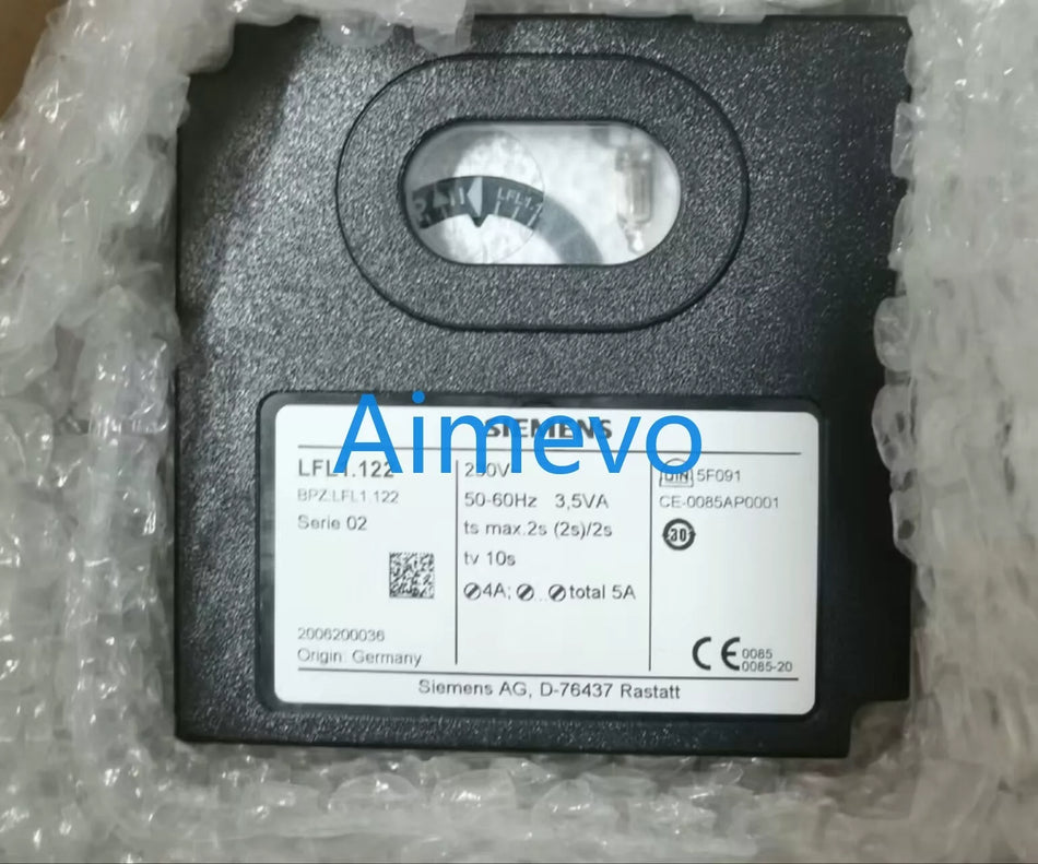 Siemens LFL1.122 combustion controller