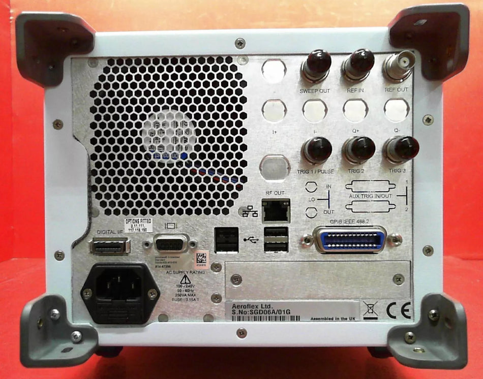 Aeroflex SGD-3 Digital Signal Generator 100 kHz to 3 GHz 06A01G *Options