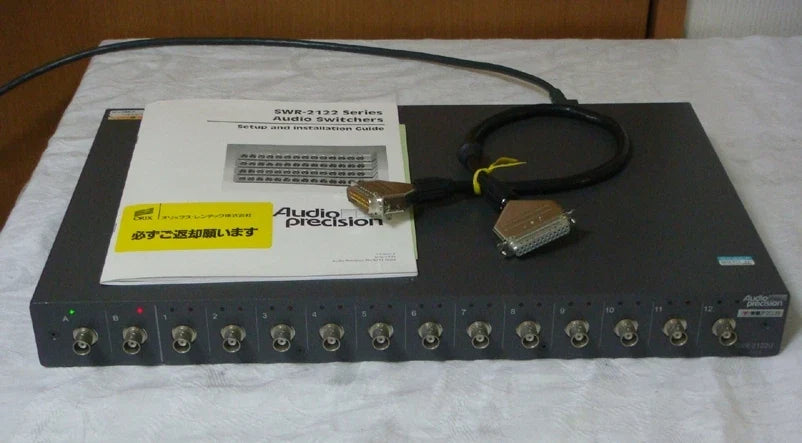 Audio Precision SWR2122U 12x2ch Audio Switchers