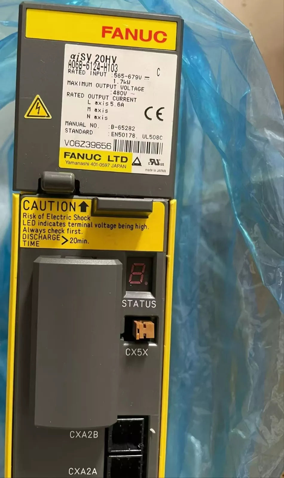 1PC FANUC A06B-6124-H103 Servo Driver A06B6124H103 New Expedited Shipping
