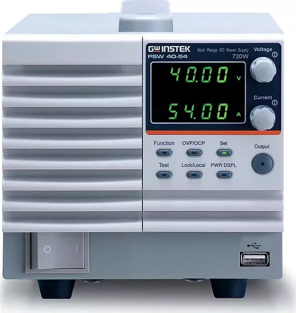 GW Instek PSW 40-54 - Programmable DC Power Supply (0-40V / 0-54A / 720W)
