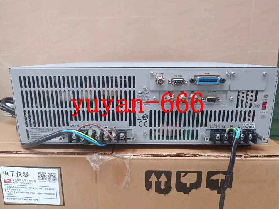 1PCS USED Chroma 61504 AC power supply #N317P YF