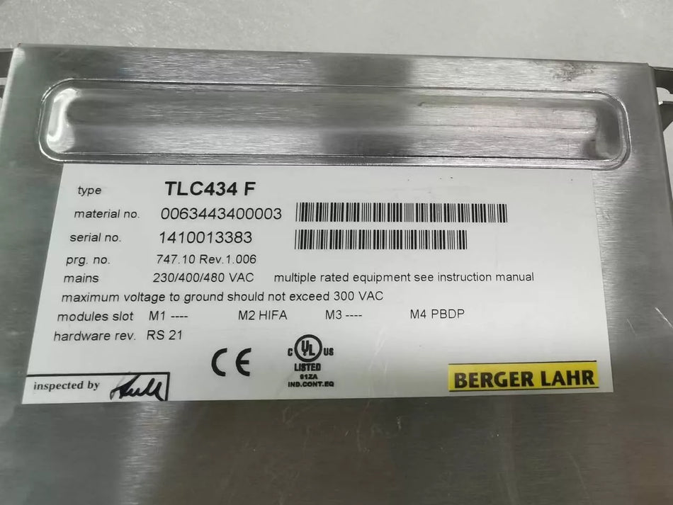 1PC 100% test BERGER LAHR TLC434F