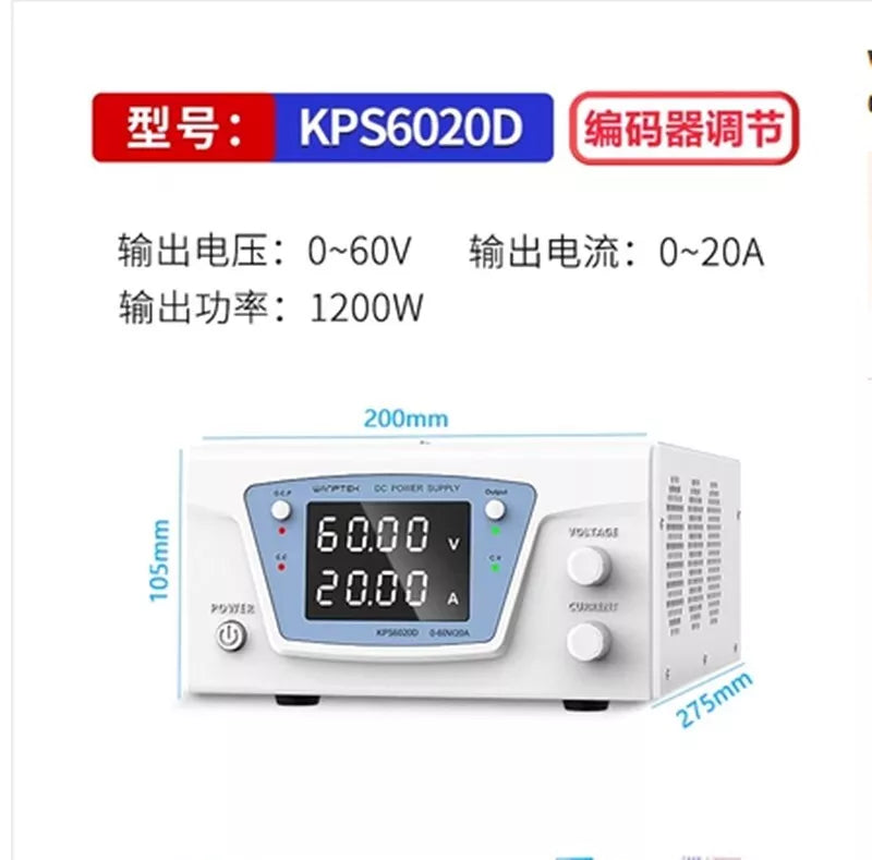 1PC NEW KPS6020D 60V20A DC regulated adjustable power supply #W399H WX