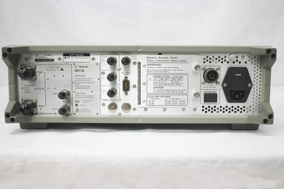 Agilent 5071A /001 Primary Frequency Standard